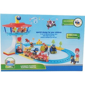 اسباب بازی ست قطار و برج سگ های نگهبان Paw Patrol Lookout Playset Track Toy _اسباب بازی نوزادی